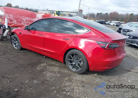2021 Tesla Model 3 Standard Range Plus Rear-Wheel Drive from USA, damaged, VIN 5YJ3E1EA1MF919356